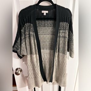 Kim Rogers cardigan with sash.